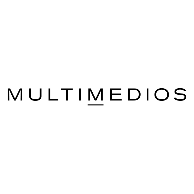 multimedios logotipo negro